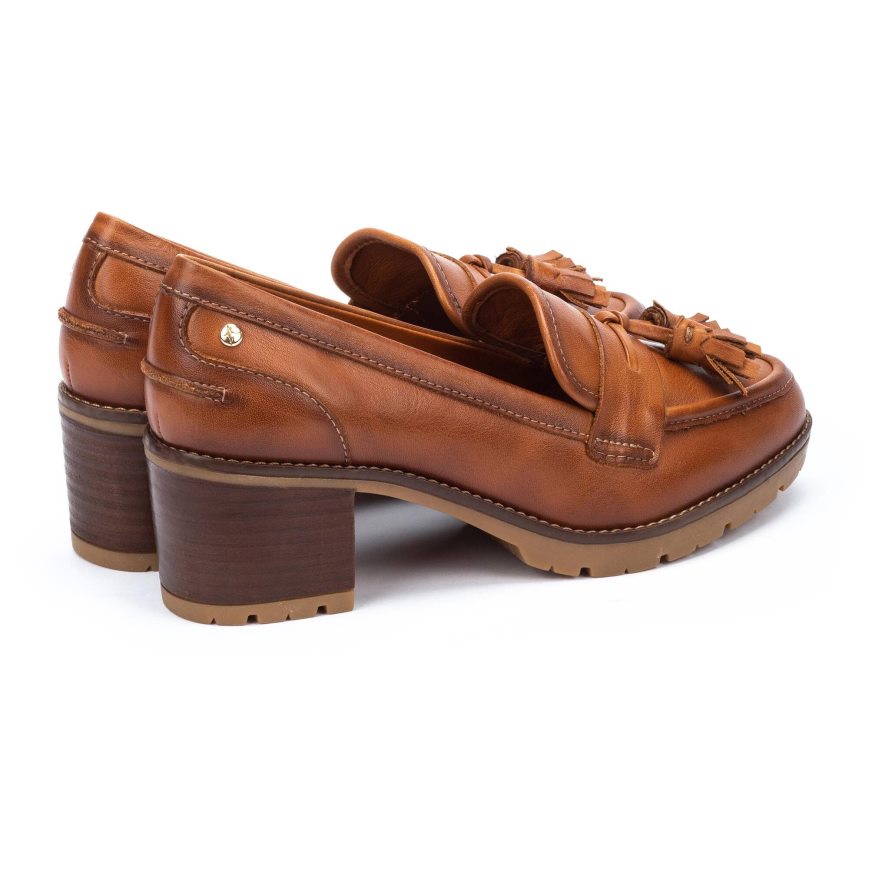 Women's Pikolinos LLANES Loafers Brown | NZ E2857A9